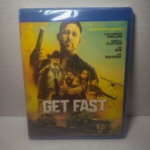 Get Fast (Blu-ray) – New Sealed Action Movie -James Clayton/Lou Diamond Phillips